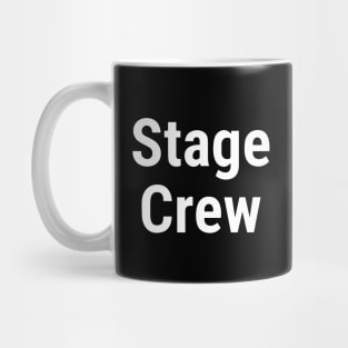 Stage Crew White Mug